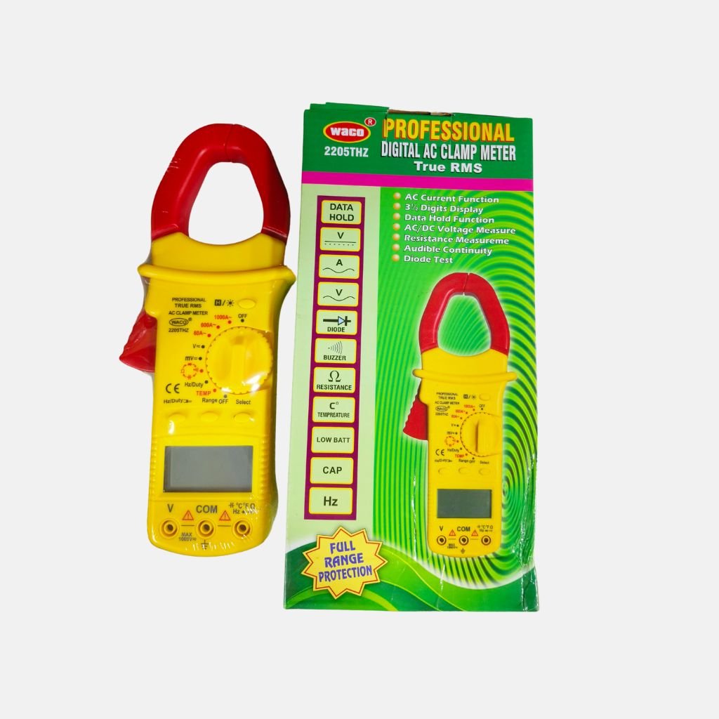 waco® 2205hz digital clamp meter