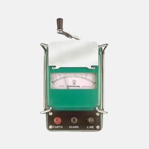 Waco 1000 Megaohm Hand Driven Analog Insulation Testers